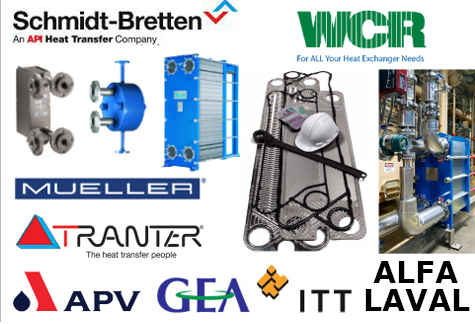 Schmidt Bretten, WCR, MUELLER, Tranter, APV, GEA, ITT